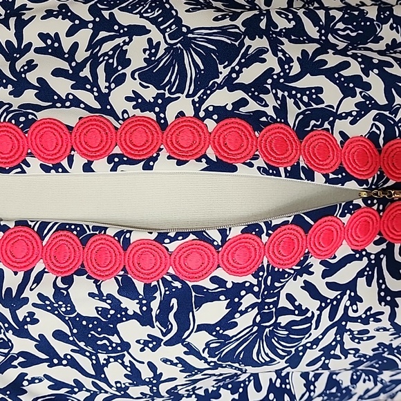 Lilly Pulitzer Floral Sleeveless Dress Blue and Pink - Picture 3 of 15